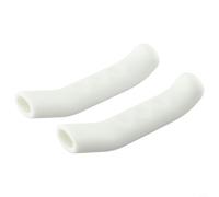 Cubiertas antideslizantes de palanca de freno Tpr para bicicletas de montaña y carretera, absorción de golpes, empuñaduras antideslizantes negro, rojo, azul, verde, gris, morado, blanco, 1 par