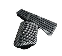 Cubiertas Antideslizantes Para Pedal De Acelerador Fibra Carbono Accesorios Interiores Para 1 2 3 4 5 6 7 Serie X3 X4 X5 X6 X7 F15 F16 F30 G11 G20 Cubierta Pedal Coche
