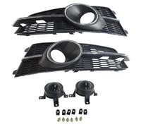 Cubiertas antiniebla 2X Cubiertas antiniebla Delanteros Cubierta para embellecedor de Faros antiniebla, para A6 C7 2015-2018 SLine Cubiertas antiniebla con Accesorios Falsos 4G0807681AG 4G0807682AG