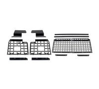 Cubiertas Carga Estante Almacenamiento Para Maletero Para Land Para Rover Para Defender 110 2020-2024 2025, Organizadores Carga Portaescombros Maletero Trasero Estante Cortina(Side panel shelf)