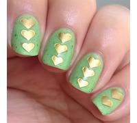 Cubiertas completas cuadradas cortas francesas de acrílico falso, diseños falsos de San Valentín para mujeres, San Valentín a presión