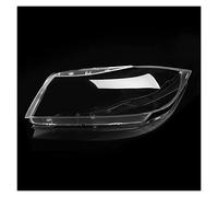 Cubiertas Cristal Faros Para BMW E90 E91 318I 320i 325i 330i 2005-2011 Pantalla de lámpara de coche pantalla de faro de xenón transparente lente de faro de coche Tapa Lente Faro (Tamaño : Izquierda)