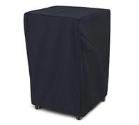 Cubiertas de aire acondicionado, cubierta de aire acondicionado, protección de unidad exterior, cubierta antipolvo de tela Oxford, resistente a la intemperie, impermeable, fácil instalación, negro (45