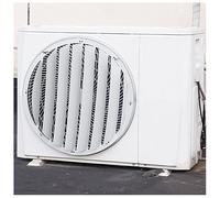 Cubiertas de Aire Acondicionado para Unidades Exteriores, Deflector de ventilación de Aire de Acero galvanizado, Cubierta de Unidad de Bomba de Calor Cubierta HVAC