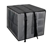 Cubiertas de aire acondicionado para unidades exteriores, fundas de aire acondicionado de tela Oxford resistente para unidades de ventana con correas ajustables, cubierta de aire acondicionado para