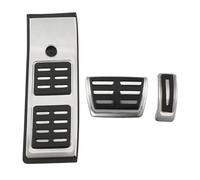 Cubiertas de almohadilla de pedal de acero inoxidable para pedales de coche, reposapiés de freno de combustible, almohadillas de cubierta de pedal para Q5 80A 2018 2019 2020 2021 2022 accesorios para