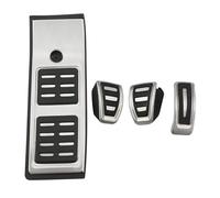 Cubiertas de almohadilla de pedal de acero inoxidable para pedales de coche, reposapiés de freno de combustible, almohadillas de cubierta de pedal para Q5 80A 2018 2019 2020 2021 2022 accesorios para