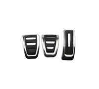 Cubiertas de almohadilla de pedal para pedales deportivos para A4 A5 S5 A6 A7 A8 B8 S4 RS4 RS5 8T 8R Cubierta de pedal de freno de combustible Accesorios para automóviles (Tamaño: pedal de descanso