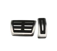 Cubiertas de almohadilla de pedal para pedales deportivos para A4 A5 S5 A6 A7 A8 B8 S4 RS4 RS5 8T 8R Cubierta de pedal de freno de combustible Accesorios para automóviles (Tamaño: pedal de descanso