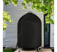 Cubiertas de barbacoa de hervidor, impermeable a prueba de polvo resistente Oxford ronda barbacoa cubierta para weber 45.7 cm carbón parrillas 441001 y 13101004 (72 * 60 * 89 cm)