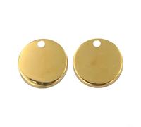 Cubiertas de bisagra de asiento de inodoro de acero inoxidable de 60 mm, tapa decorativa de ocultación de tornillo para accesorios de baño para la mayoría de los modelos, dorado, paquete de 2/4 (2