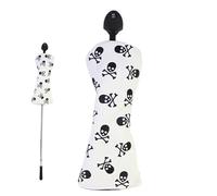 Cubiertas De Cabeza De Golf - PU Club Cubiertas Set para Woods Hels Hels Híbridos, Accesorios De Golf Premium Proteger Las Cabezas De Rayas Dings | Peinados De Hierro Duraderos con Un Do