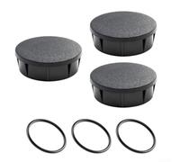 Cubiertas de cabezal de aspersor para Hunter Pro PROS-04 sin herramientas, a prueba de fugas, resistente a los rayos UV, riego de jardín, 5,7 cm (paquete de 3)