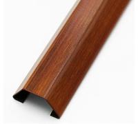 Cubiertas de cables for cables en el suelo, kit de gestión de cables/ocultador de cables de pared duradero con respaldo adhesivo, canal de metal impermeable marrón(C,Holds 20 wires)