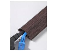 Cubiertas de Cables for Cables en el Suelo, ocultadores de Cables, Cables de extensión Ocultos en el Suelo, Protector de Cables de PVC Suave(Color2-4cm,8meter)