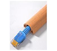 Cubiertas de Cables for Cables en el Suelo, ocultadores de Cables, Cables de extensión Ocultos en el Suelo, Protector de Cables de PVC Suave(Color4-3cm,3meter)