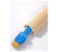 Cubiertas de Cables for Cables en el Suelo, ocultadores de Cables, Cables de extensión Ocultos en el Suelo, Protector de Cables de PVC Suave(Color1-2.5cm,10meter)