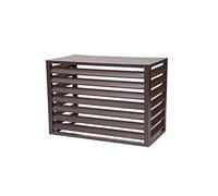 Cubiertas de calor de aluminio para unidades de radiador y aire acondicionado, cubiertas decorativas de salida de aire al aire libre para bombas de calor, protección resistente a la intemperie para