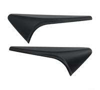 Cubiertas de cámara de punto ciego laterales moldeadas ABS para Tesla HW3.0 compatibles con modelos 3 Y S X años 2017 a 2023 (negro mate)