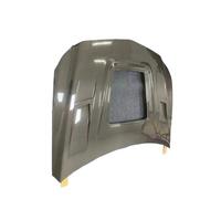 Cubiertas de capó delantero de motor transparentes de fibra de carbono FRP W218 compatibles con el kit de carrocería modificado Benz CLS W218 CLS63(FRP Unpainted)