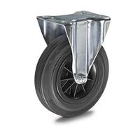 Cubiertas de caucho macizo sobre llanta de plástico TENTE, Ø de rueda x anchura 160 x 40 mm