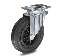 Cubiertas de caucho macizo sobre llanta de plástico TENTE, Ø de rueda x anchura 200 x 50 mm