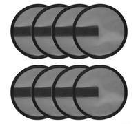 Cubiertas de cebo de pesca 8pcs herramientas auxiliares para mejorar la experiencia de pesca y mantener los ganchos (gris)