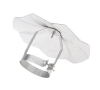 Cubiertas de chimenea fuera de la tapa, signo de chimenea | Sombrero de cono de piedra de acero inoxidable | Mopper exterior, protección de staub de nieve para fundición de chimenea al aire libre