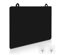 Cubiertas de cocina resistentes al calor e impermeables, 52 x 60 cm - Protector de vitrocerámica de vidrio para hornos eléctricos, cubierta plana negra para horno, cubierta de vitrocerámica de vidrio