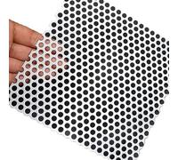 Cubiertas de drenaje para exteriores, protección de drenaje cuadrada, protector de hojas de 5 mm, tapas de drenaje de ducha (18 x 18 cm)