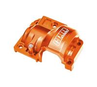 Cubiertas de engranaje de transmisión de aleación de aluminio 7075-T6 para Traxxas 1/6 Funco Pro Scale 2WD Sand Car 8S-109076-4 actualizaciones - Naranja