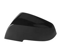 Cubiertas de espejo negro brillante de repuesto para espejo inverso, cubierta de espejo de puerta, carcasa de espejo de respaldo para F30 F22 F32 F33 1 Serie 2 Serie 3 Serie 4 X1 (Lado izquierdo)