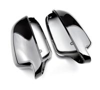 Cubiertas de espejos puerta 2x Para A3 8P Para A4 B8.5 Para A5 S5 RS4 RS5 2011-2015 Tapa Retrovisor Tapas Cubierta Lateral Coche Patrón Carbono(Bright black-B8.5)