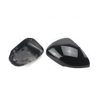 Cubiertas de espejos puerta Cubierta Fibra Carbono Negra Espejo Retrovisor Coche Tapas Puerta Carcasa Para W177 V177 C118 X118 Años 2018-2023(Black)