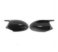 Cubiertas de espejos puerta Tapa Repuesto Retrovisor Coche Pasta ABS Para Serie 1 E87 E81 E82, E90 E91 E92, E93 51167205292 51167135098(Carbon Fiber Pre-LCI)