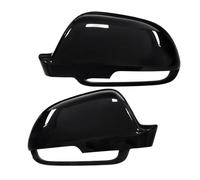 Cubiertas de espejos puerta Tapas De Espejo Retrovisor De Puerta En Negro Brillante Para Skoda Para Octavia MK2 1Z 2009-13