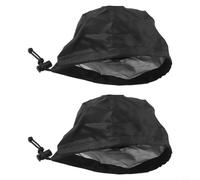 Cubiertas de filtro de conducto de tienda de cultivo, 2 piezas con control eficaz del polvo y fácil instalación (6 pulgadas)