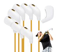 Cubiertas de golf - Sombreros Huecos para Conductor, Cubiertas de Golf Fairway Woods | Juego de Cubiertas de Hierro de Golf de Defensa de Primer Orden Cubiertas de Cabeza de Club de Golf,