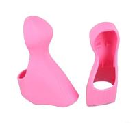 Cubiertas de goma para palanca de freno de bicicleta ST 5700 105 para un mejor manejo (rosa)
