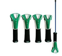 Cubiertas de Hierro de Golf - Green Jacket Golf Iron Headcovers cuñas Set - Fundas de viaje de Golf, Accesorios de Cubiertas de Golf Impermeable Anti-Rayado Cubiertas de Cabeza de Golf