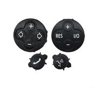 Cubiertas de interruptor de volumen de control de crucero compatibles con MINI para modelos de volante Cooper R55 R56 R57 R58 R59 R60 botones de repuesto