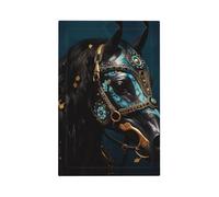 Cubiertas de interruptor impresas de caballos de guerra medievales, placas de pared individuales y dobles, para interruptores de luz, paneles eléctricos