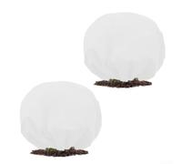 Cubiertas de invierno para congelación de plantas, cubiertas gruesas no tejidas de protección contra heladas para plantas, tela aislante transpirable para clima frío para arbustos al aire libre