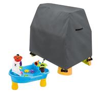 Cubiertas de juguete para exterior resistente al agua, cubierta de mesa de agua para 2 mesas, y juegos de agua para niños pequeños, cubierta de mesa de lluvia Splash Pond Rain Showers, 104 x