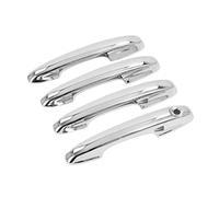 Cubiertas De La Manija Compatible Con Ford Para Kuga 2013 2014 2015 2016 2017 2018 4 Piezas De Cubierta De Manija De Puerta De Coche Color Negro Y Plateado Autopartes