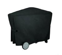 Cubiertas de la parrilla del Bbq del paño de Oxford 210D, cubierta impermeable de la parrilla de la barbacoa para las parrillas Weber Q2000 Q3000, cubierta protectora resistente de la barbacoa al aire