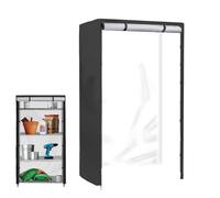 Cubiertas de la rejilla de alambre: protector de polvo de estante impermeable, escudo de gabinete de alambre transparente | Cubierta a prueba de polvo de servicio pesado para estanterías de muebles de
