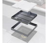 Cubiertas de manejo de Acero Inoxidable con manijas retráctiles para pavimento - 30x30cm 50x50cm 80x80cm 100x100cm, reemplazo de Tapa del Tanque séptico - Cubierta y Marco de Tope de alcantarillado