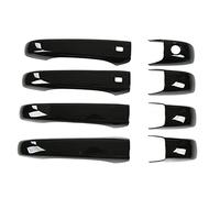 Cubiertas de Manija de Puerta Exterior, Reemplazo Negro Brillante para Outside Side Grand Cherokee WK2 WL 20112022 Car Cover