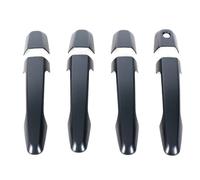 Cubiertas de manija de Puerta para Mitsubishi Triton L200 ML MN MQ 2005-2017, moldura de Cubierta de manija de Puerta Delantera